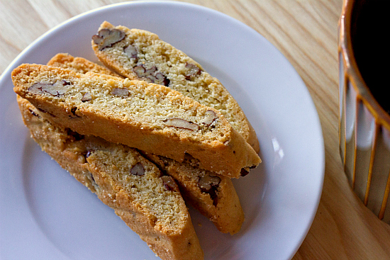 Pecan Anise Biscotti