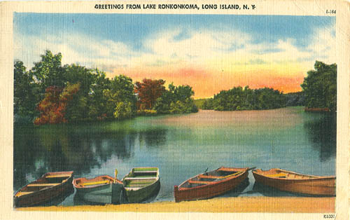 Rowboats at Lake Ronkonkoma