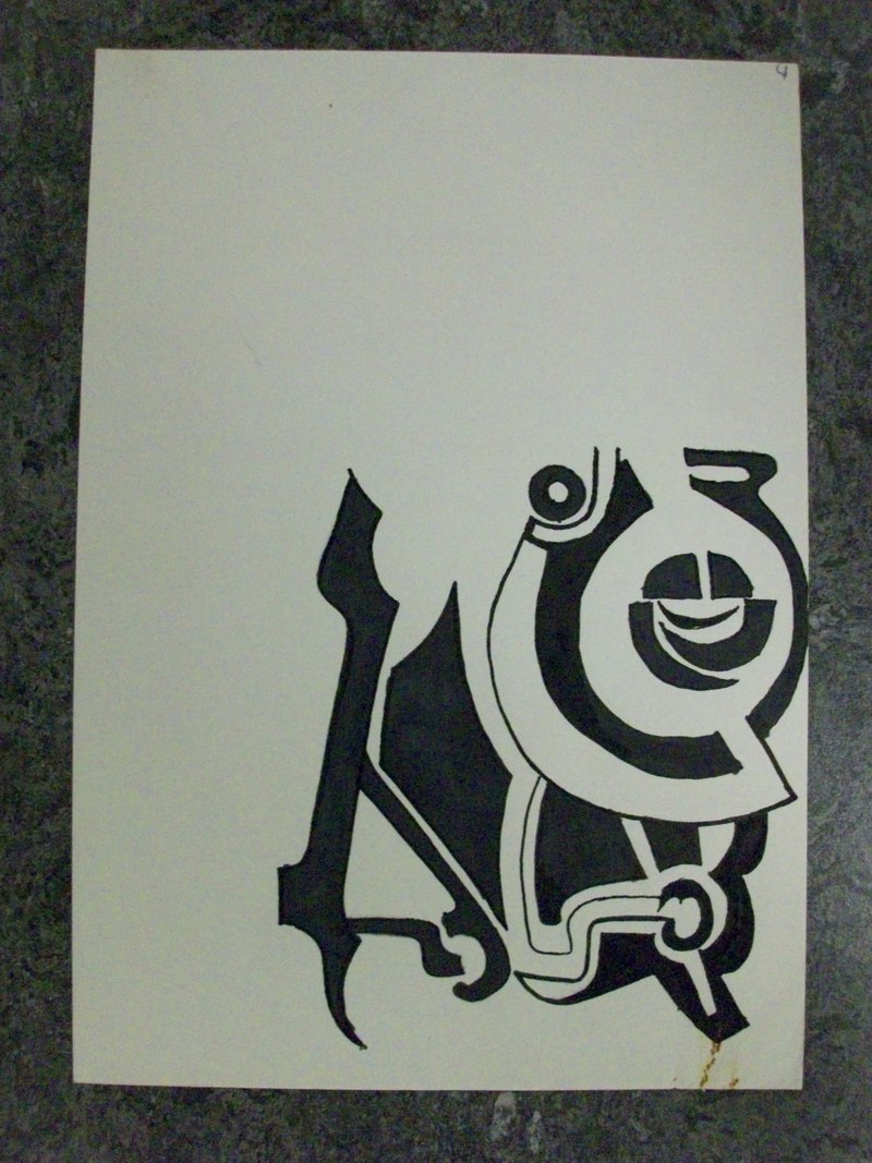 large ink picture