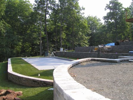 View of pool