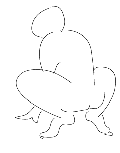 frog pose