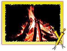 evening of bonfires