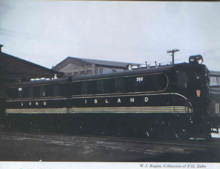 picture of 1948 LIRR 
       locomotive