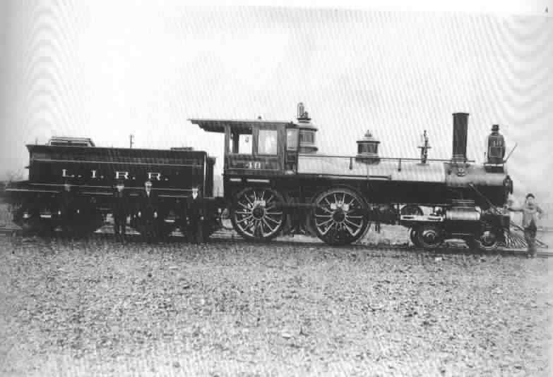 picture of 1874 LIRR Steam  
    Engine No. 48, the Benjamin Hitchcock